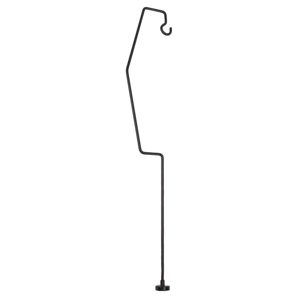 Suport Lampă Camping 21.1in cu Bază Magnetică Fier Forjat Retro Suport Stâlp pentru Lampă de Masă