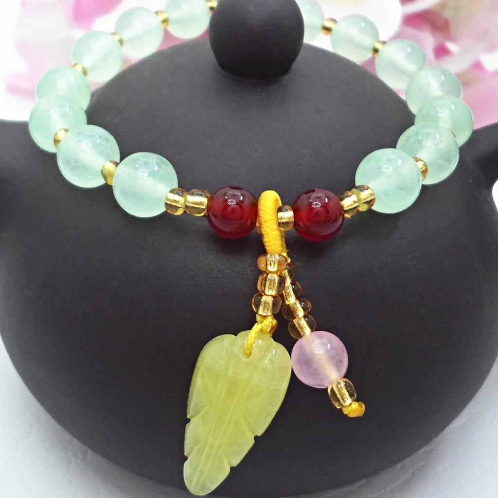 Crystal Bead Bracelets, Chalcedony Bracelets for Women, Couple Small Accessories, Handmade Bead Jewelry, Yiwu Small Goods