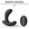 Wireless Remote Control Male Prostate Massager Inflatable Anal Plug Vibrating Butt Plug Anal Expansion Vibrator Sex Toys For Men