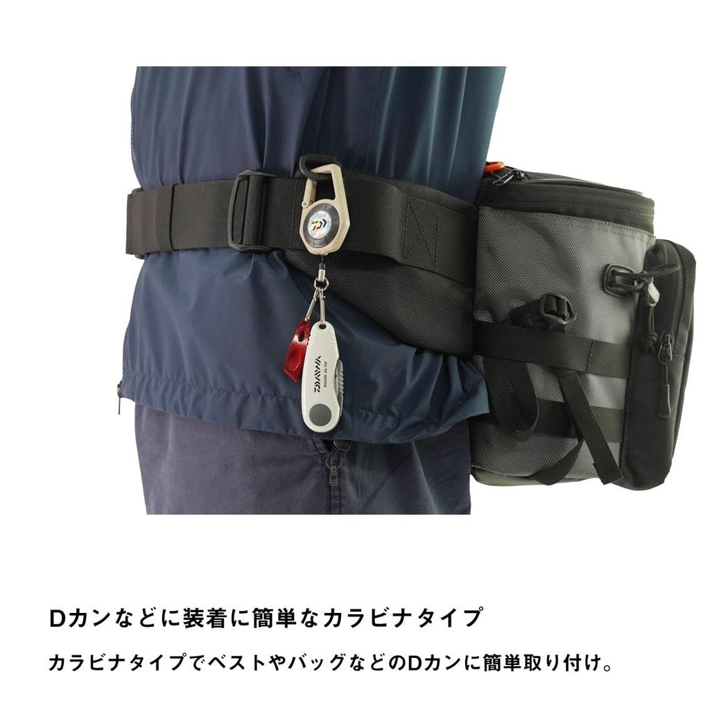 Daiwa Carabiner Reel 900 TYPE B Black/Gray