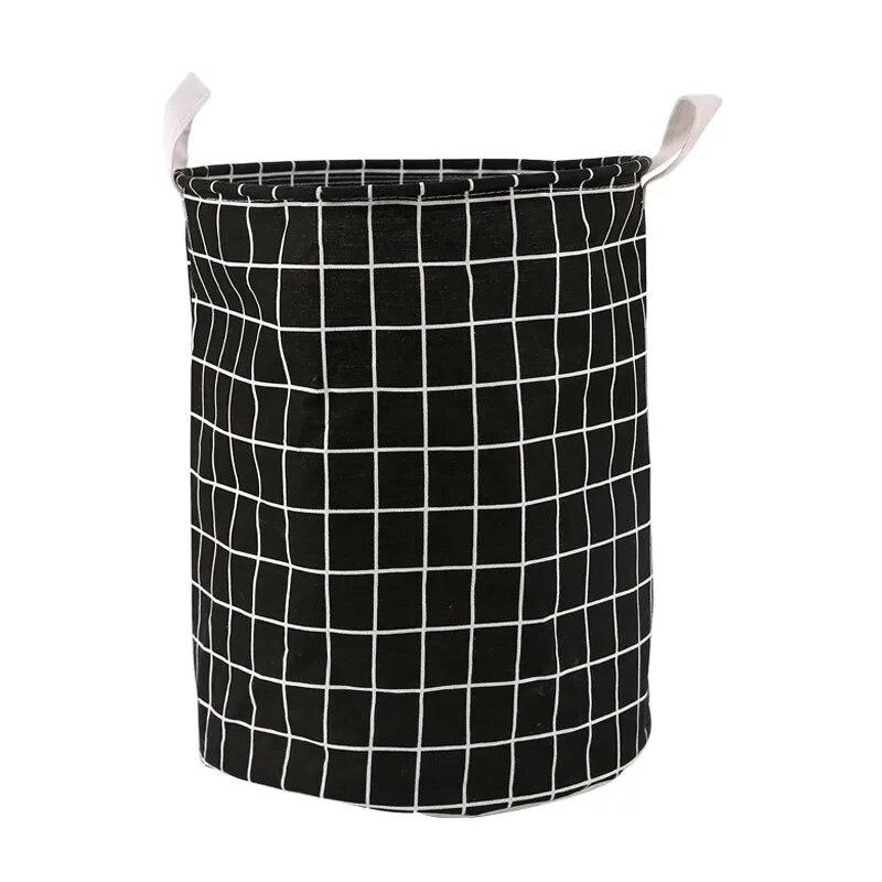 Household Fabric Dirty Cloth Basket Cloth Dirty Cloth Basket Storage Bucket Folding Toy Storage Basket Laundry Basket