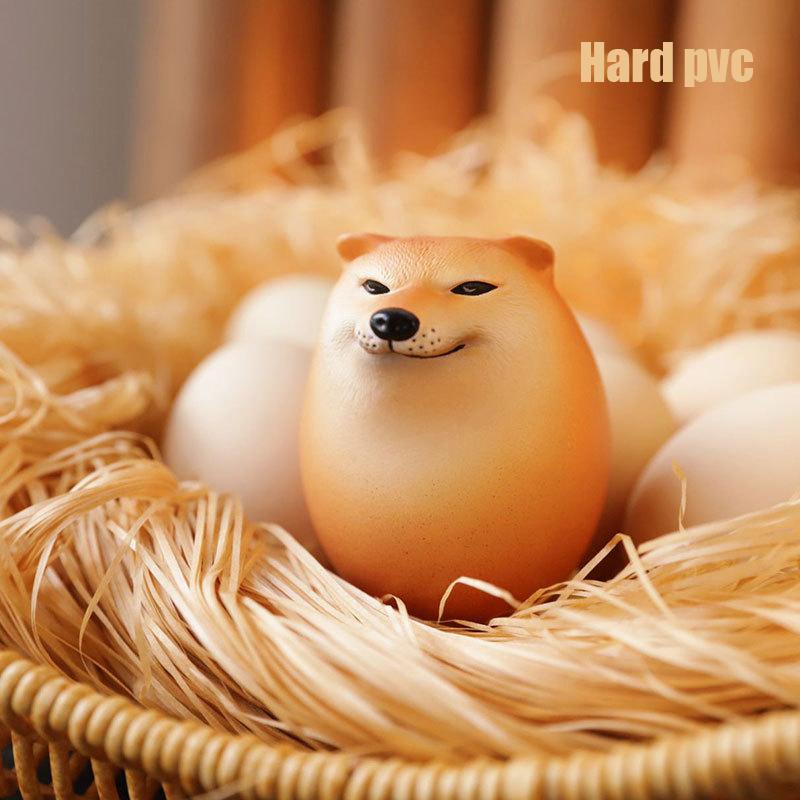 

Шибако Собака Яйцо Креативный Шиба Ину Реалистичная Форма Яйца Декор для Стола Украшения Союз Собаки и Яйца Для Дома Офисов Веселые Подарки