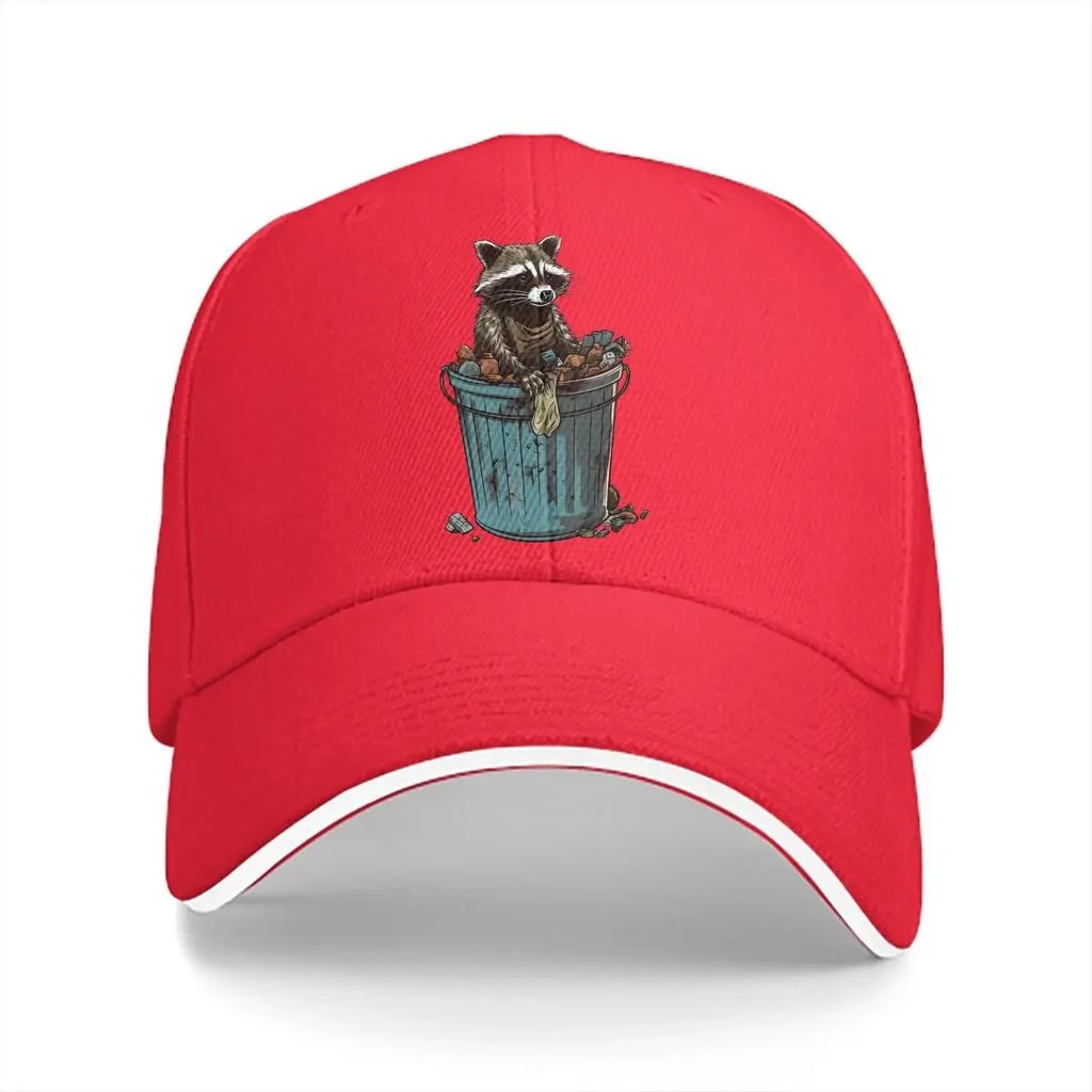 Raccoon Dog Baseball Cap Men Hats Women Visor Protection Snapback Raccoon Lover Caps