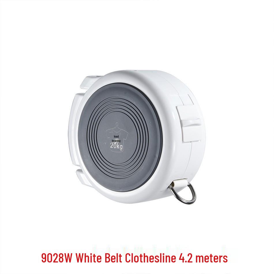 

4.2m Retractable Indoor/Outdoor Clothesline & Hanger Round 4.2m Clothesline белый