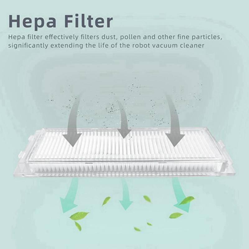 Fit For Xiaomi Robot Vacuum T12 / S10 / S10 EU /S12 B106GL Parts Roller Side Brush Filter Mop Cloth