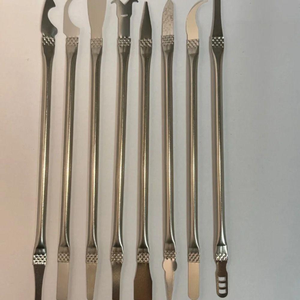 Stainless Steel Phone Metal Crowbar Silver Glue Remover Chip High Quality CPU Pry Spudger  Notebook