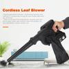 Cleaner Power Tool & 2 In 1 Cordless Electric Air Blower With 18V Battery Suction Handheld Leaf Computer Dust Collector