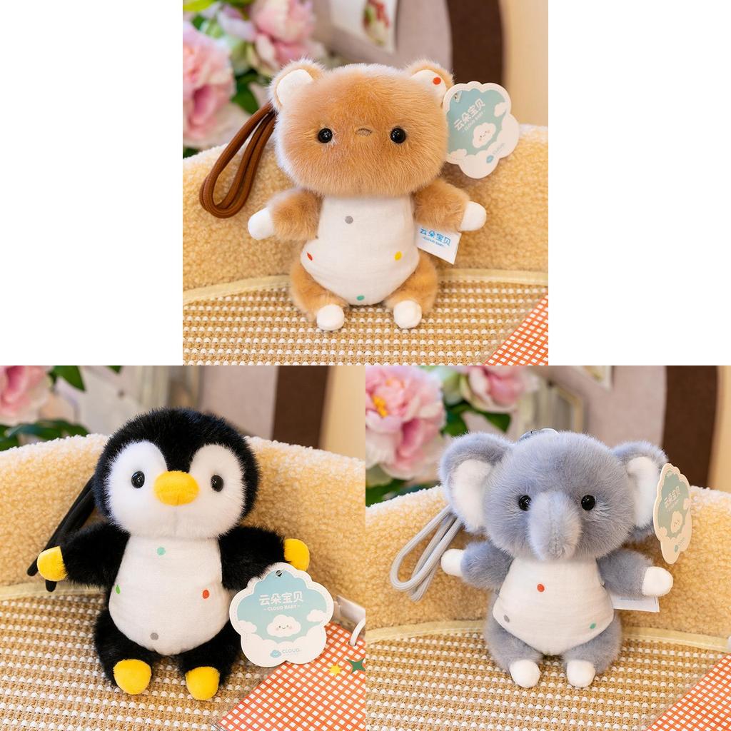 Magnete da Frigorifero Cartoon Panda con Peluche per Decorazione Camera dei Bambini