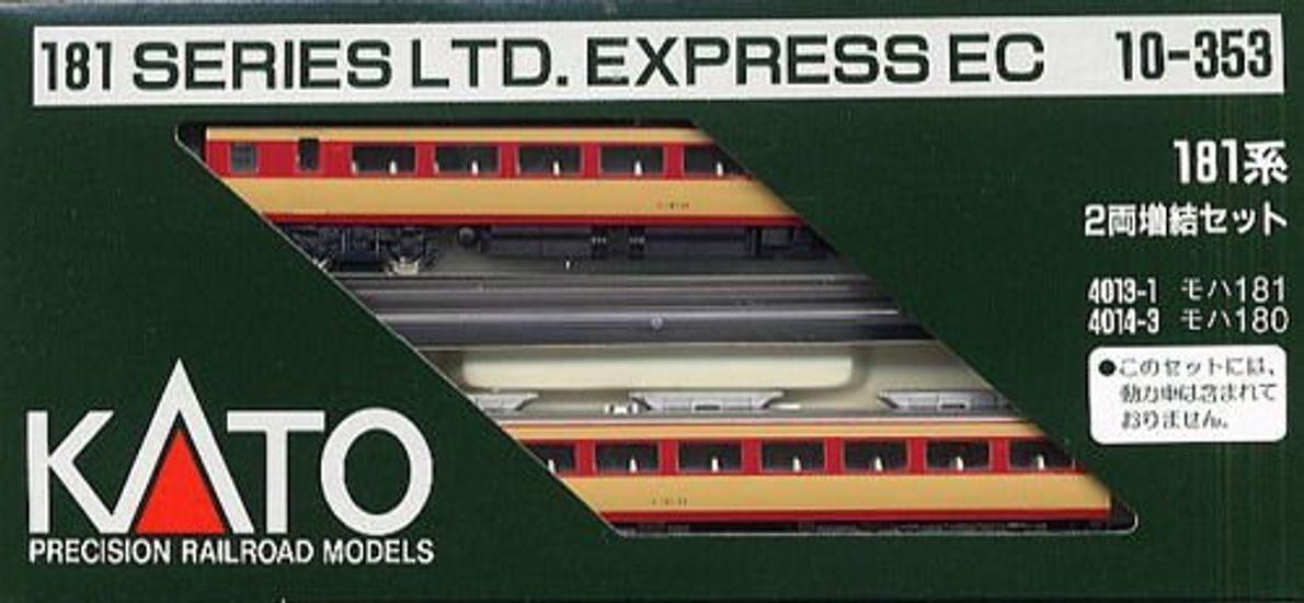 

N gauge vehicle set 181 series add-on (2 cars) #10-353