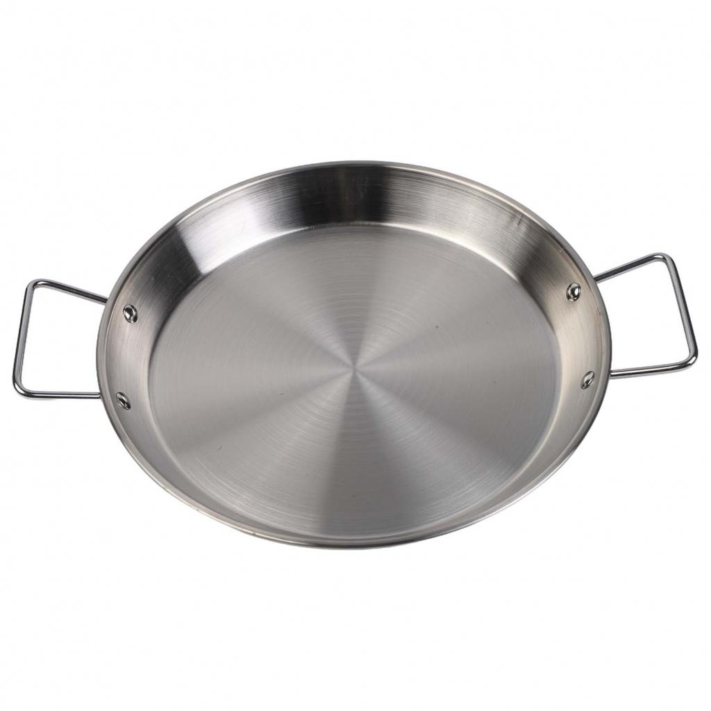 Paella Cooking Pot Stainless Steel Pot Elegant Kitchenware
