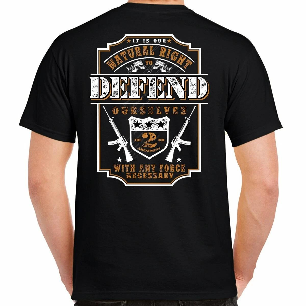 Gun Rights 2nd Amendment Rider Biker Tattoo Skull Motorcycle T Shirt XXL