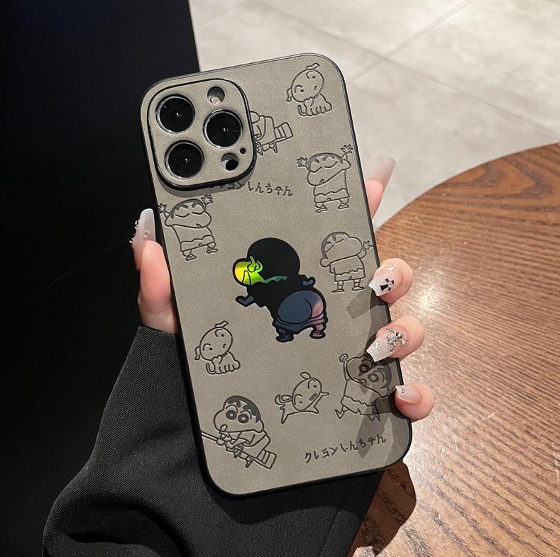 

Iridescent Suede Apple 14 Pro Max Phone Case - High-End, Drop-Proof, Compatible with 13, 12, XS 12 Pro грязно-белый