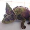 Meticulous Workmanship Decorative Exquisite Simulated Chameleon Stuffed Plush Doll