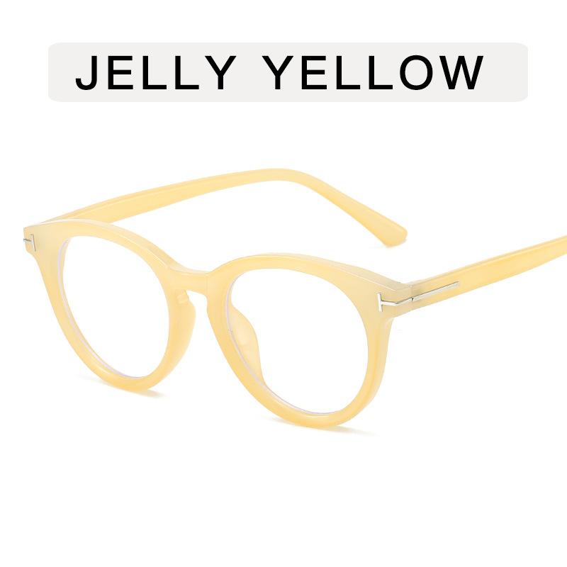 Round Shape Glasses Women Korean Campus Style Anti Blue Light Men's Glasses Frame High Quality Female Eyeglass
