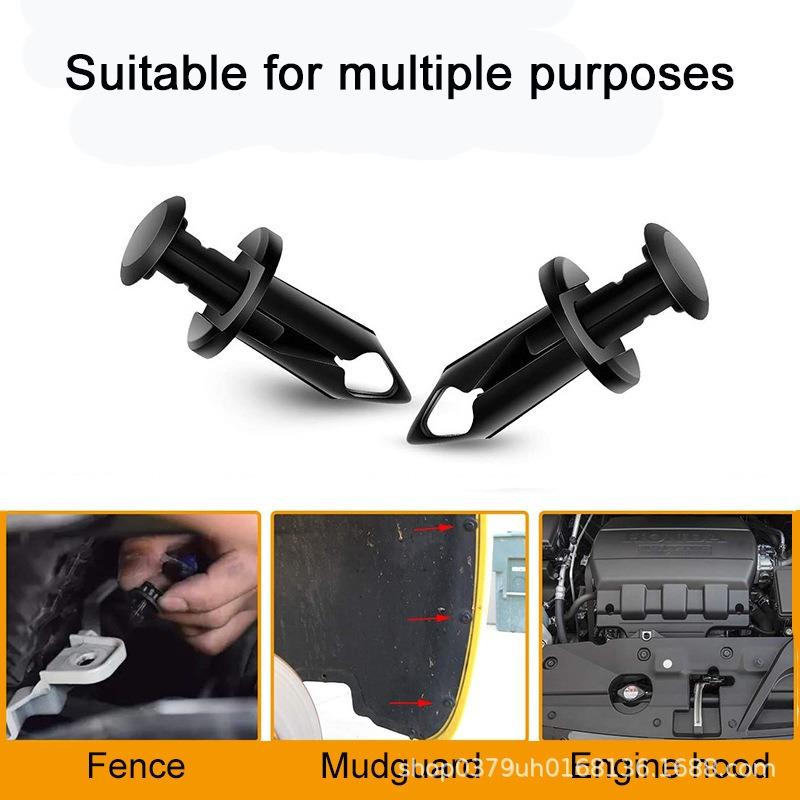 35PCS body bolt U-nut clamp M6 engine lower cover guard fender fixing screw chassis