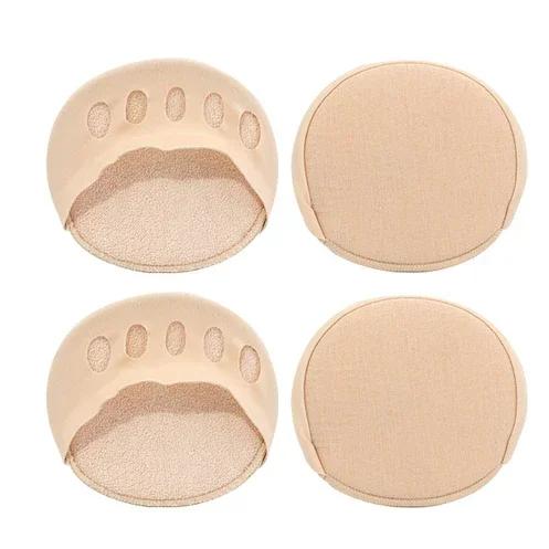 2/4pcs Five Toes Forefoot Pads for Women High Heels Half Insoles Invisible Foot Pain Care Absorbs Shock Socks Toe Pad Inserts