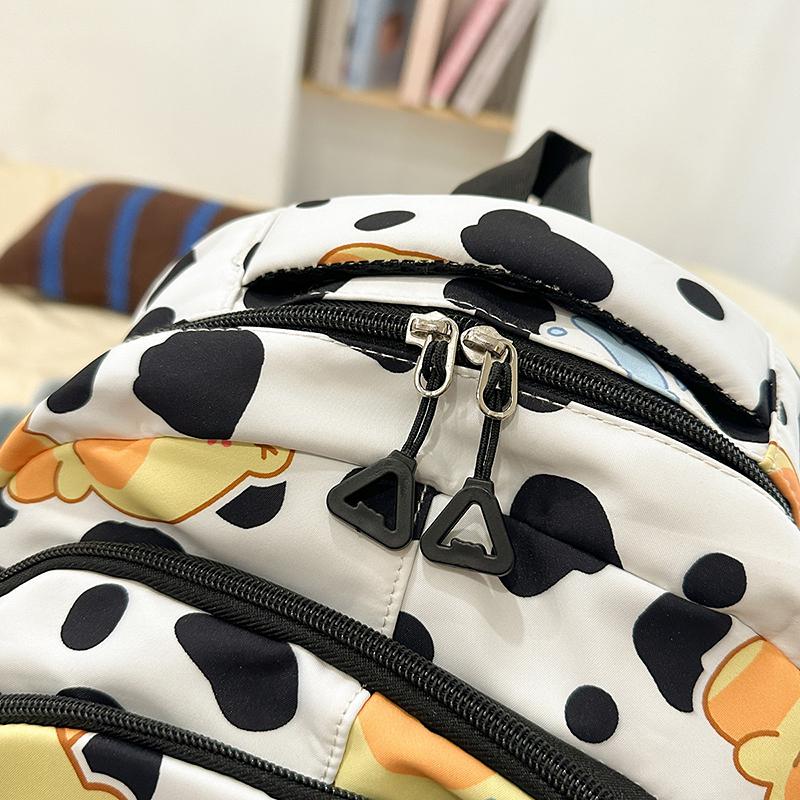Cartoon Student Schoolbag Large Capacity Lightweight Women's Backpack with Coin Purse