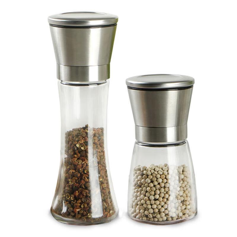 IBOER 304 Stainless Steel Spice Grinder