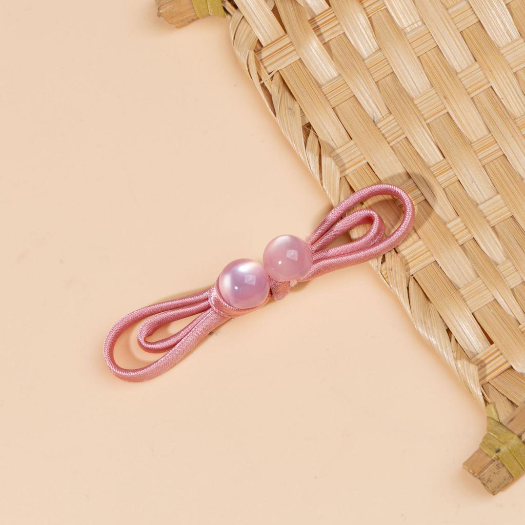 5pcs/set Traditional Chinese Frog Clasp Handwoven Chinese Knot Button for Cheongsam Hanfu Dress