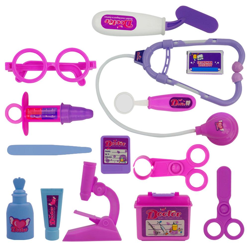 Criança criança fingir brinquedo conjunto medicina caixa jogar médico enfermeira kit médico playset