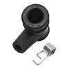2pcs/lot Spark plug ignition cap + ignition spring For chainsaw Petrol Spare Replacement Tool Rubber Cap Garden Tool Parts
