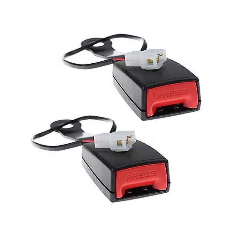2x Přední Zásuvka Konektoru Spony Bezpečnostního Pásu Řidiče Výstražný Kabel Camlock Heavy Duty Náhrada