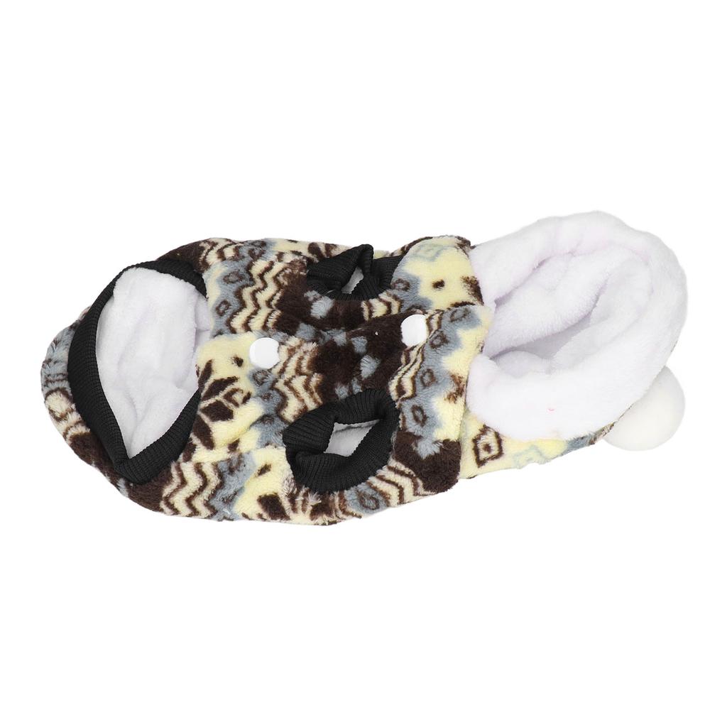 Veste à capuche en peluche pour chien Douce Chaude Légère Animal de compagnie Chat Sweat à capuche en peluche pour Petits Moyens Chiens Chats