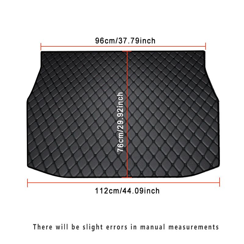 Durable Cargo Mat For Toyota C-HR 2018, Non-Slip Surface Easy To Clean Car Trunk Mat Auto Accessories