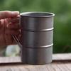 Yousheng 304 Stainless Steel Coffee Cup Portable Travel Mug Water Drinking Tea Tumbler Milk Cup Crafted Cocktail Glass for Work Outdoor School