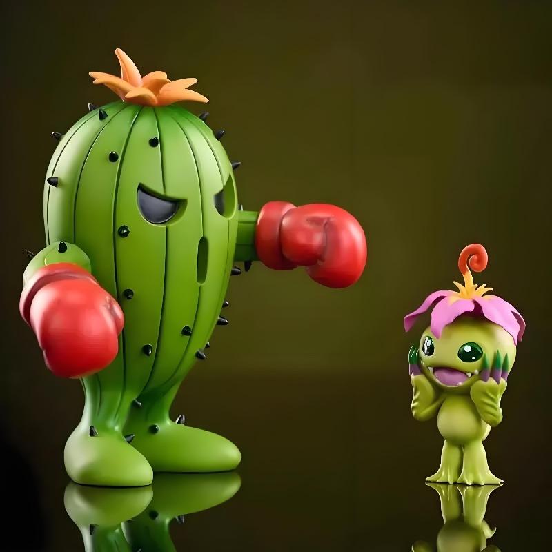 11cm/4.3inch  Anime Digimon Adventure Togemon Figure Palmon Action Figures Pvc Statue Collection Model Toys Gifts