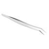 Eyelash Extension Tweezer High Accuracy Stainless Steel Antistatic Curved Eyelash Tweezer Golden