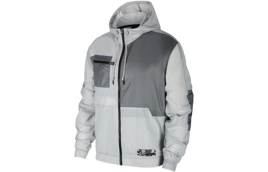 Nike Jackets Men s Gray Hooded Moderate Other BV3332-012 M