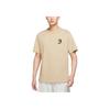 Nike Cartoon Print Casual Crew Neck Short Sleeve T-Shirt Men Tops Beige DR8915-250