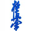 Kyokushin Blue Fridge Magnet 80mm Karate 3D