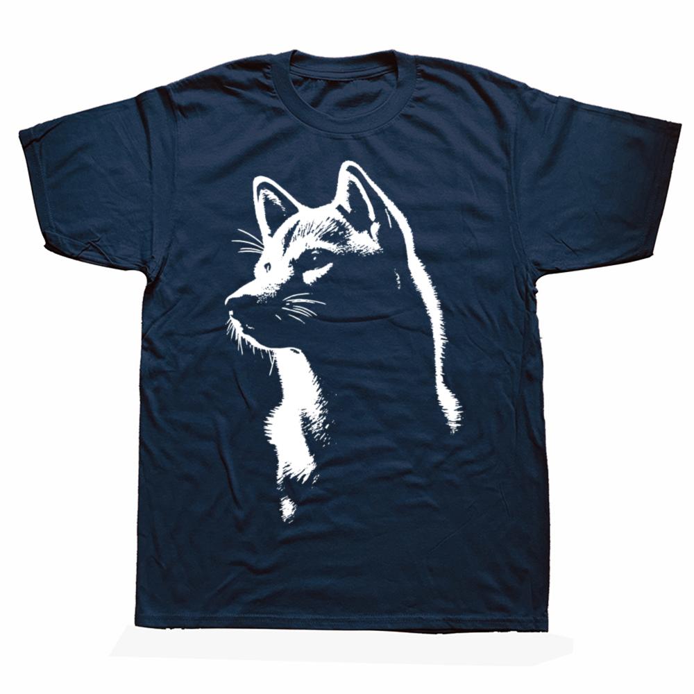 Funny Shiba Inu Face Art Design For Dog Owner Graphic T-shirts Men Fashion Casual Tshirt 100% Cotton Loose Oversized T Shirt