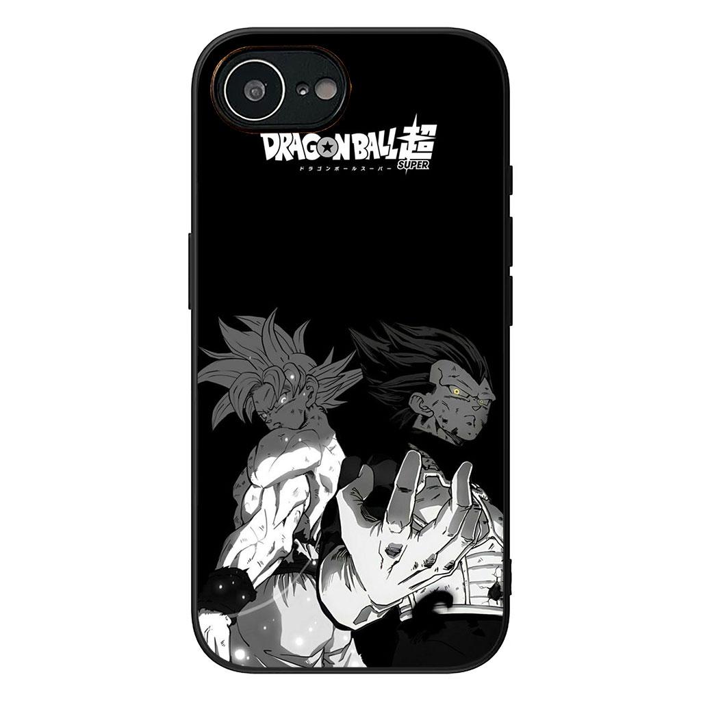 Super Vegeta Dragon Son Goku Ball Phone Cover Case for Apple iPhone 16 15 14 Plus 13 12 Mini 17 Pro Max + ProMax 16E Air 16+