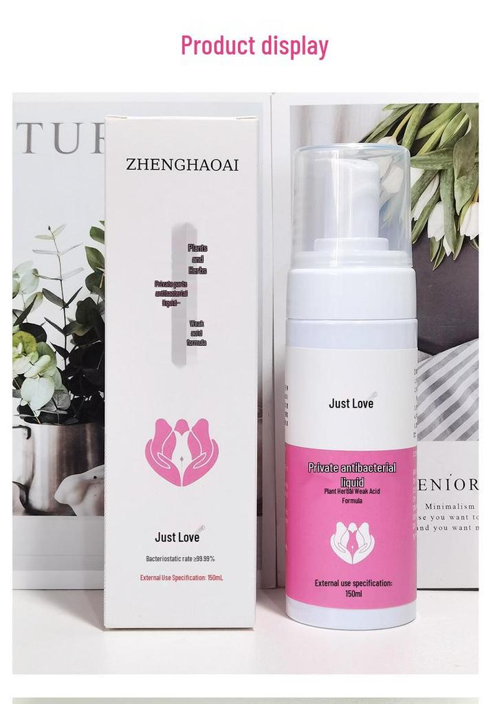 Intimate Antibacterial Foam Wash for Women - Gentle Vulva Care Mousse