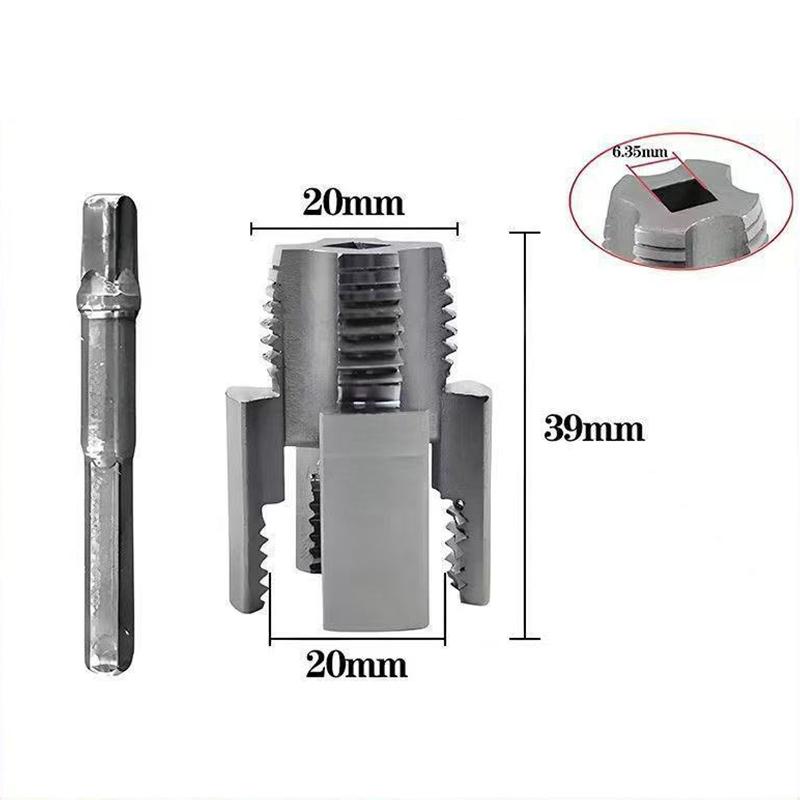 

20 мм/25 мм PPR сверло открывалка для внутренних отверстий водопроводных труб метчик инструмент для нарезания внутренней и внешней резьбы для водопроводных труб DN15