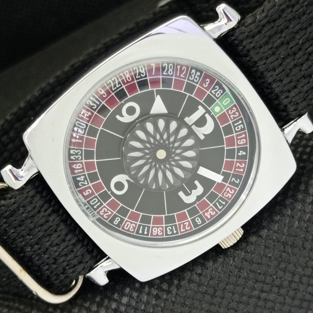 

REFURBISHED ART DECO MECHAINCAL SWISS MENS MYSTERY WATCH a309859-1 B587g-a309859