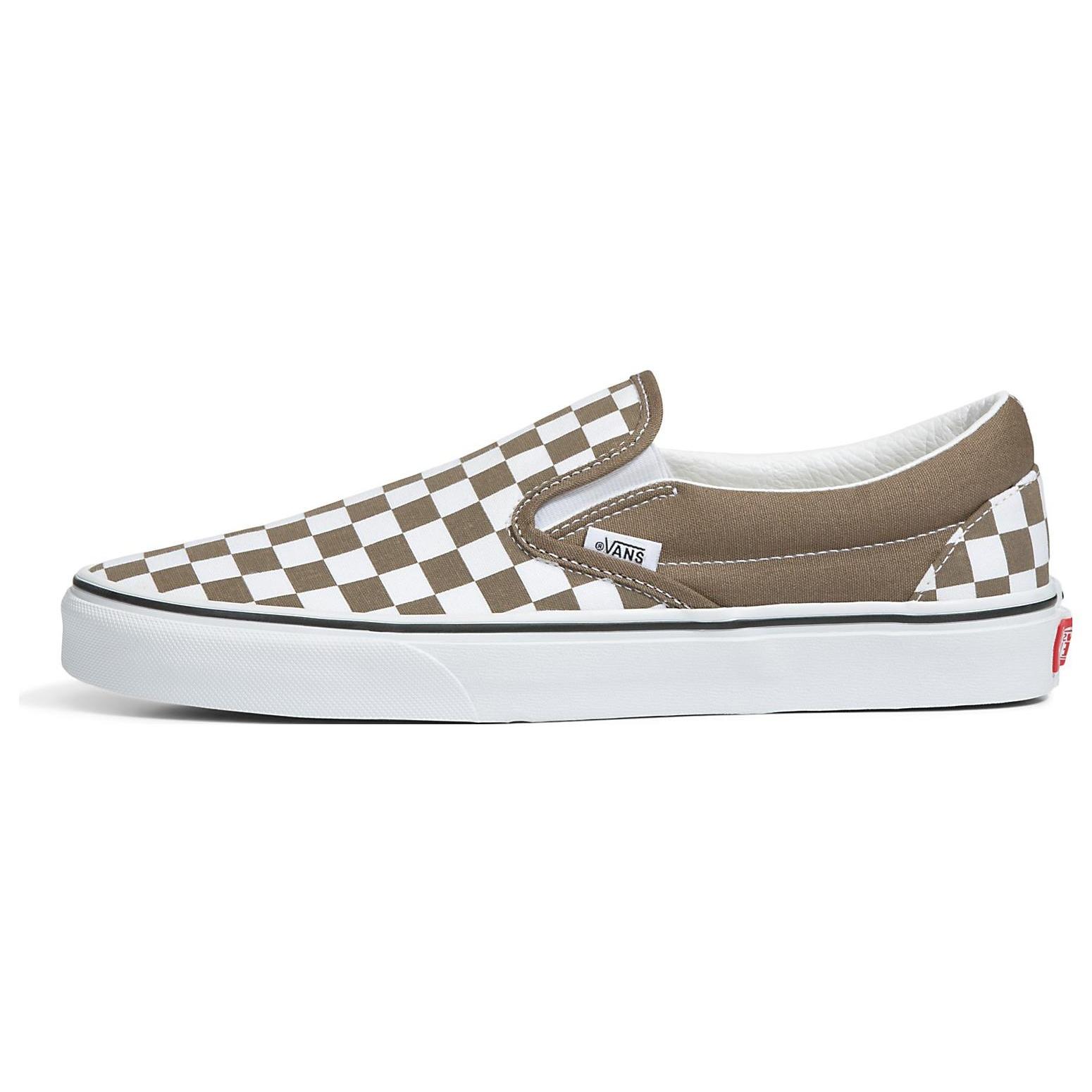 Vans slip-on  Brown White  Men s VN0A7Q5D1NU EU 43