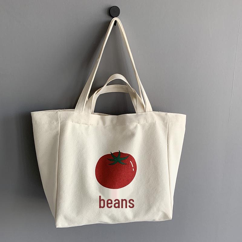 

Холщовая сумка через плечо в стиле кэжуал - Женская, большой вместимости, японский и корейский дизайн