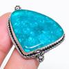 Natural Neon Blue Apatite Gemstone 925 Sterling Silver Jewelry Ring Size 9 AR-16706