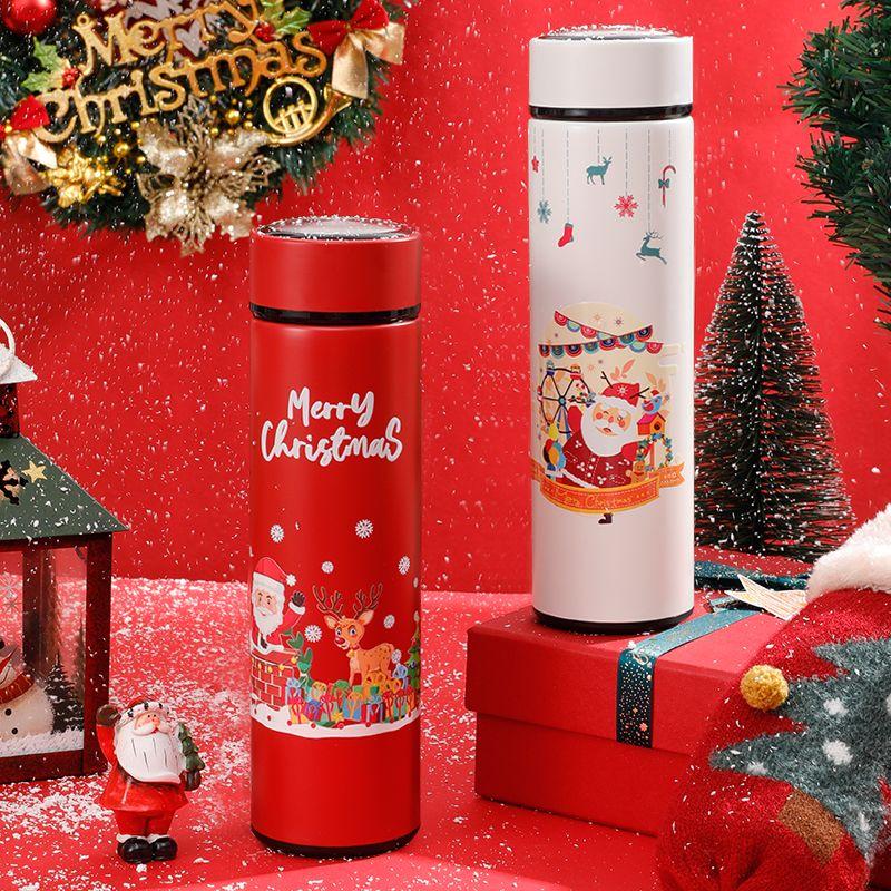 Christmas-themed Insulated Cups, Stainless Steel Water Cups with High Appearance Standards, Christmas Gifts for Boys and Girls