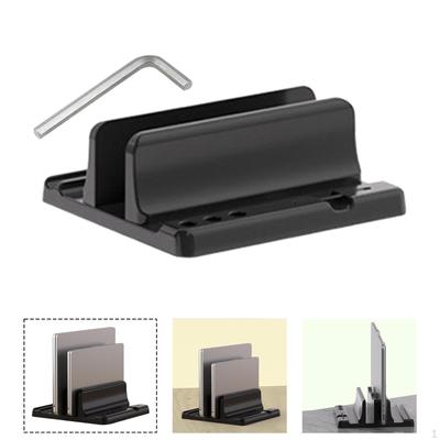 Vertikale Laptop Stand Halter Computer Notebook Dock Einstellbare Slots Breite Organizer Suort Tablet