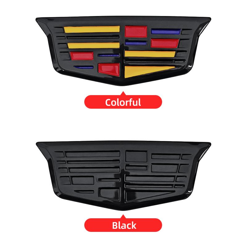 1 szt. 3D ABS Naklejka z Logo na Kierownicę Samochodową Odznaka Akcesoria Dekoracyjne Do Cadillac CT4 CT5 CT6 XT4 XT5 XT6 ATS XTS