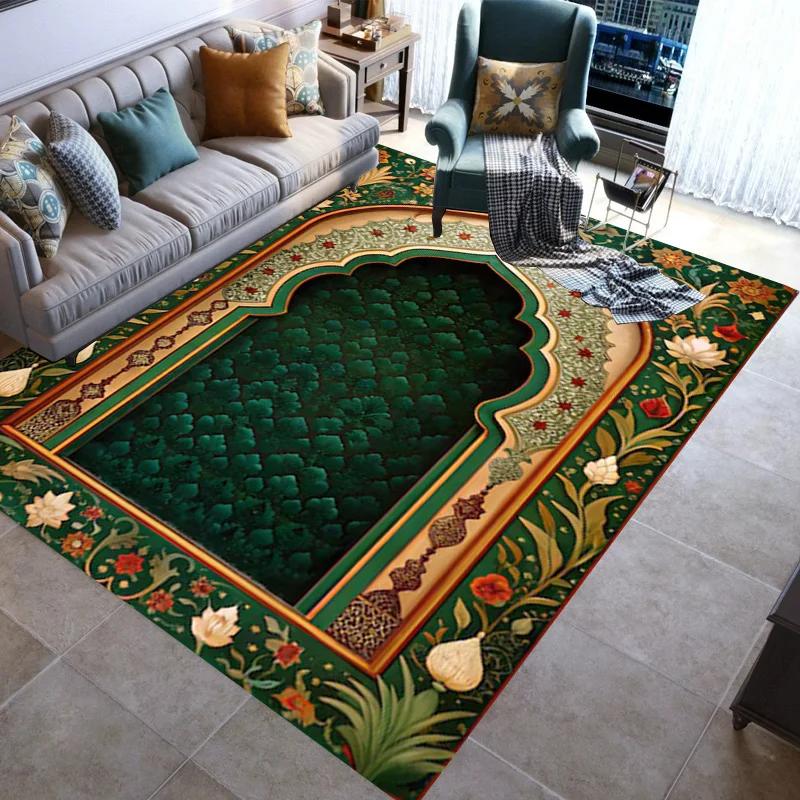Islamic Elegance Prayer Rugs Muslim Gift Ideas Sophisticated Islamic Prayer Carpets and Floor Mats for Your Prayer Space