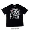 2026 New Hip Hop Singer Asap Rocky Rap TNG Theme Breathable T-shirt Pure Cotton Loose Men and Women European and American Style