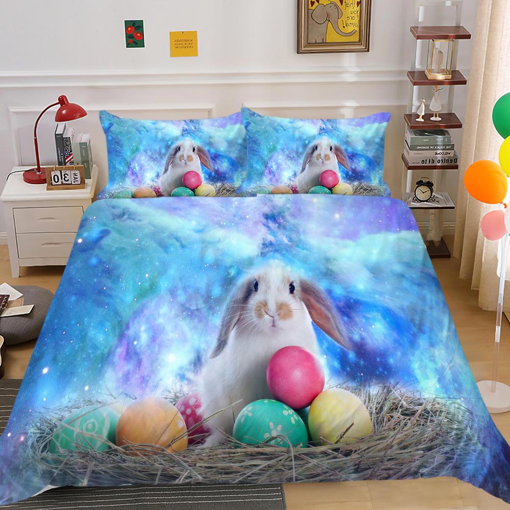 Starry Animals Duvet Cover Quilt Cover 3D Printing Children Boy Girl Luxury Home Bedspreads Romatic King Bedding Size