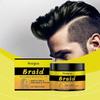 Hoegoa Moisturizing Styling Hair Gel Matte Long-Lasting Volumizing Moisturizing Fragrant Natural Styling Hair Clay Gel
