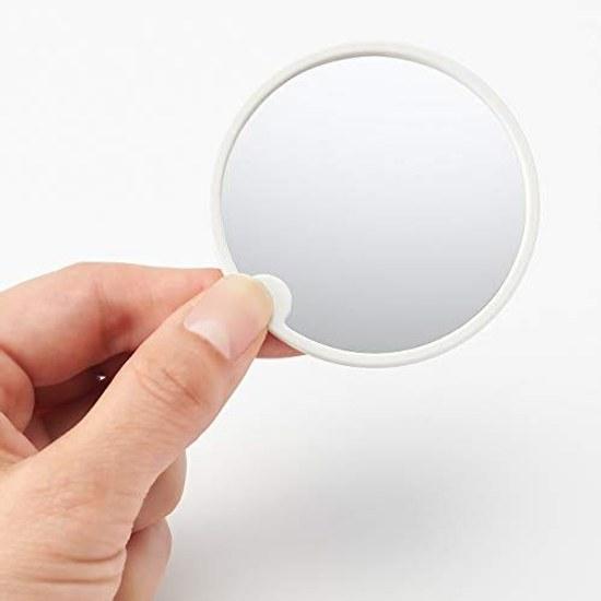 Muji Polystyrenové kulaté kompaktní zrcátko Průměr 60 mm OHA21A9S